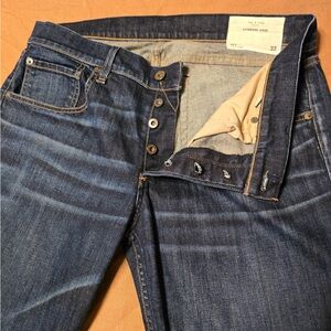 rag & bone Dark Indigo Straight Jeans